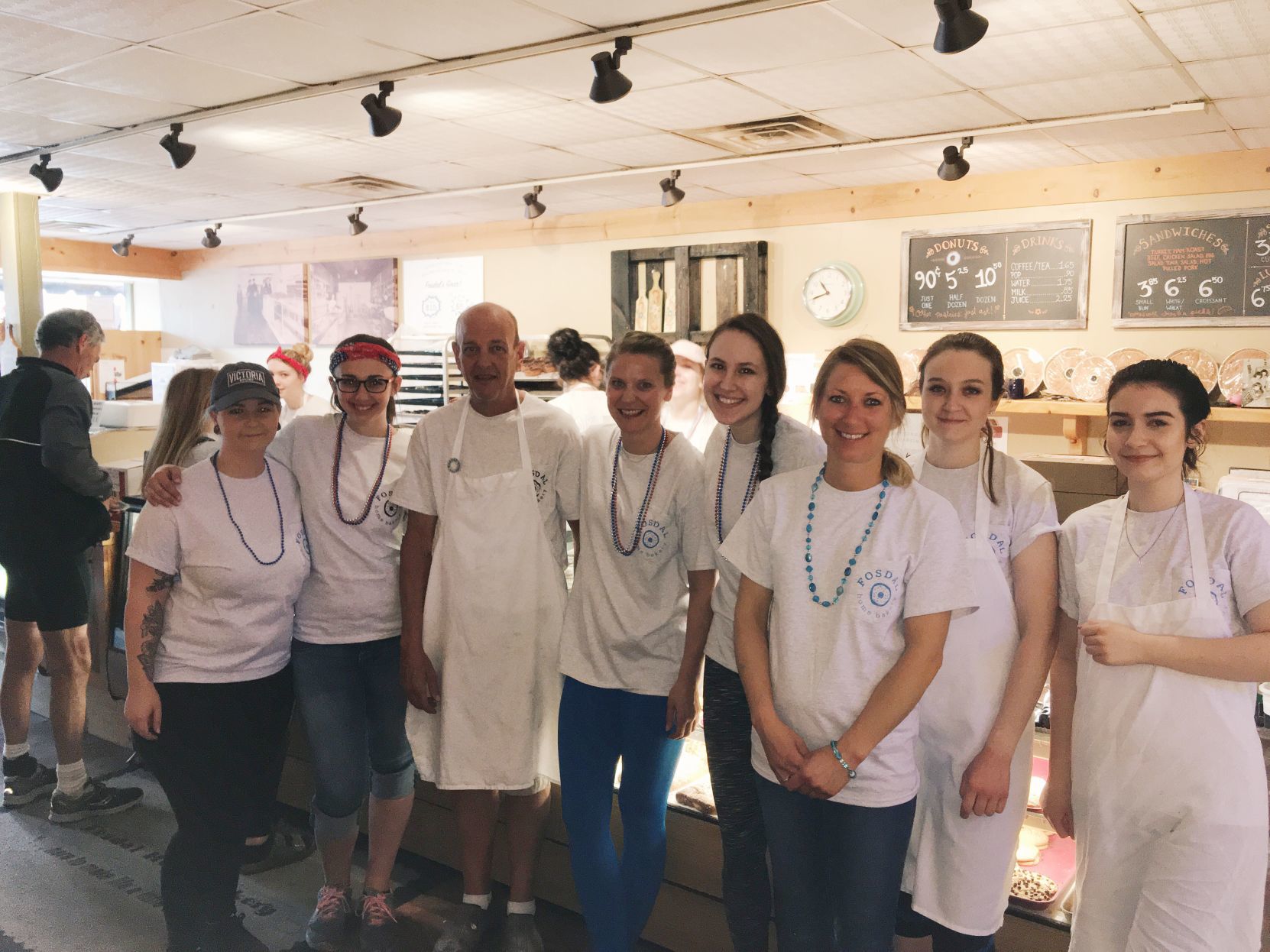 Fosdal Bakery staff